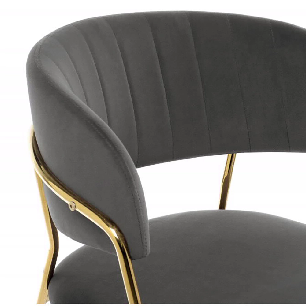 Стул кухонный Камелия 57х54х80 см серый