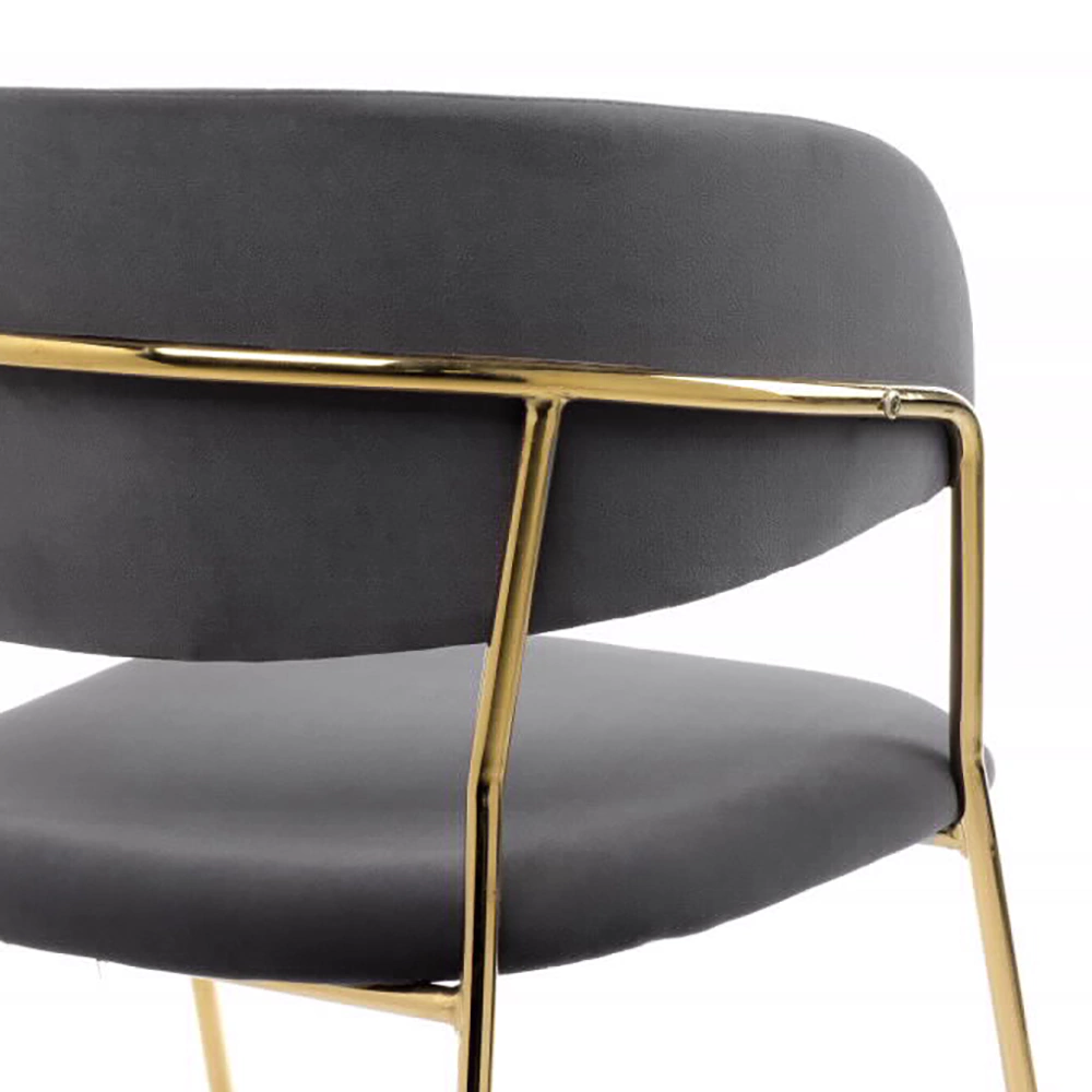 Стул кухонный Камелия 57х54х80 см серый