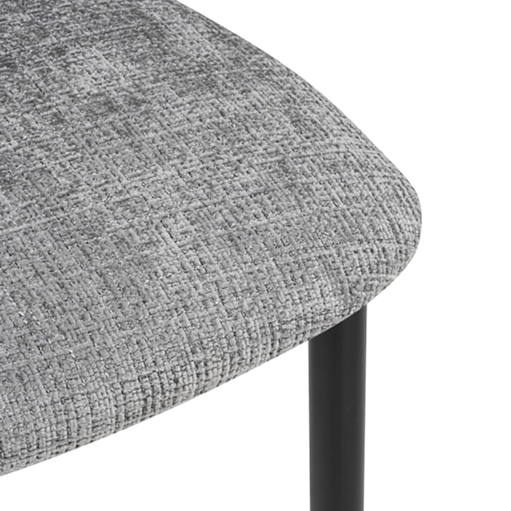 Стул кухонный Lisbon 50х50х83 см серый