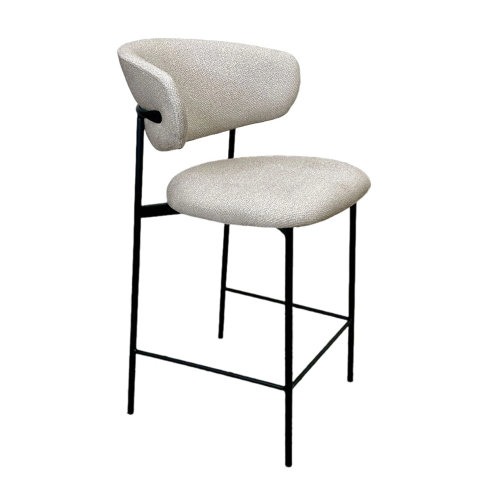 Стул полубарный Kenner 60х56х97 см бежевый