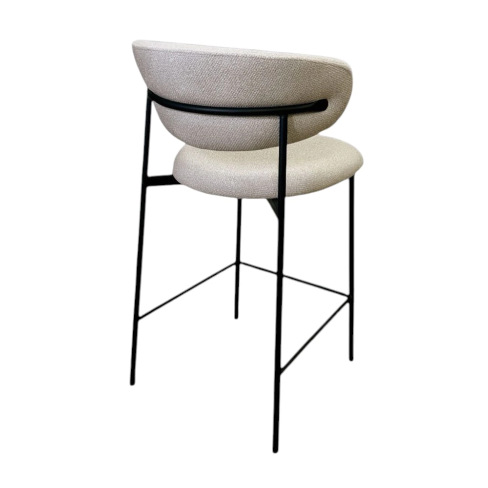 Стул полубарный Kenner 60х56х97 см бежевый