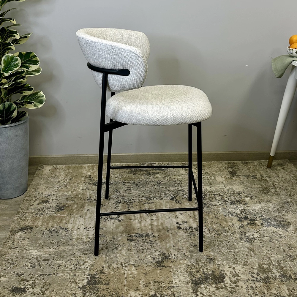 Стул полубарный Kenner 60х56х97 см бежевый