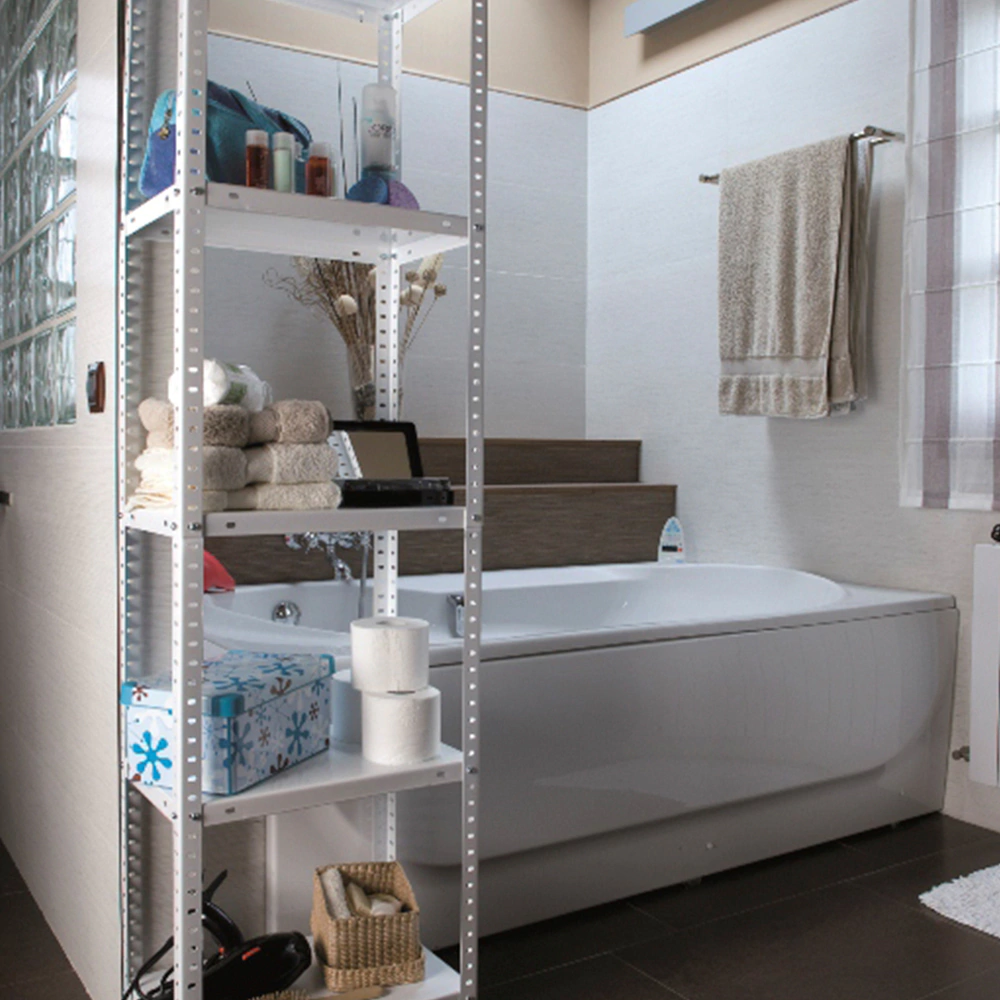 Стеллаж металлический VARIANT 5 170х45х30 см 5 полок 40 кг на полку белый