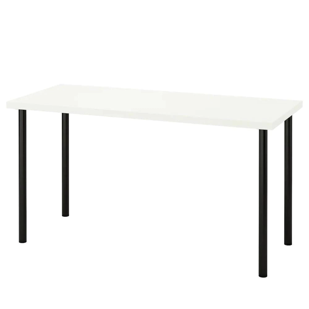 Опора для стола 700х30 мм черная