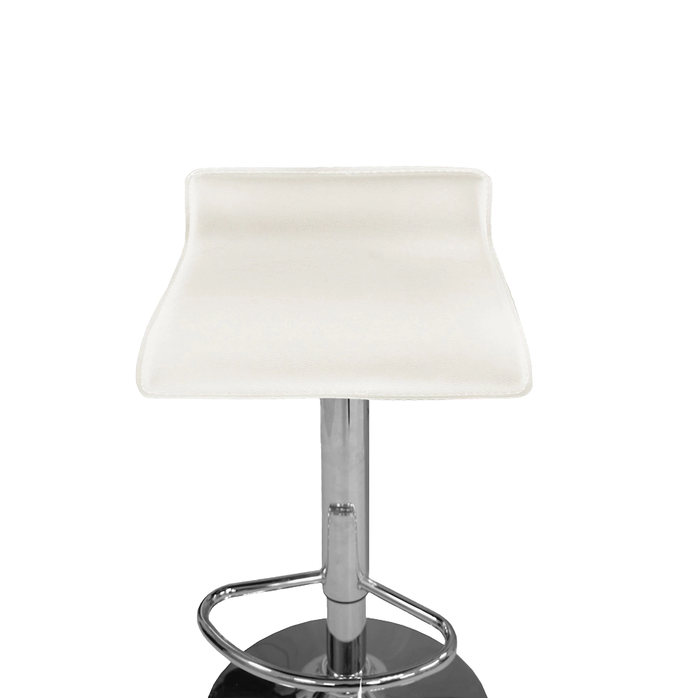 Сиденье барного стула спинка 38х39,5х8 см белое