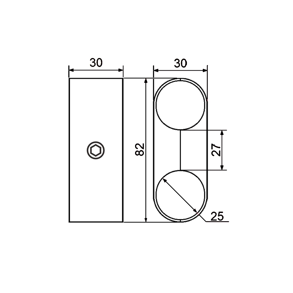 Крепление параллельное двойное