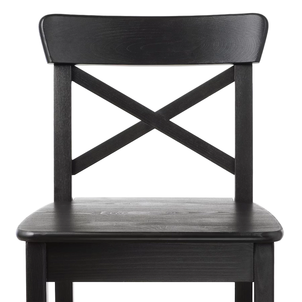 Стул барный Ингольт 37х39х92 см черный