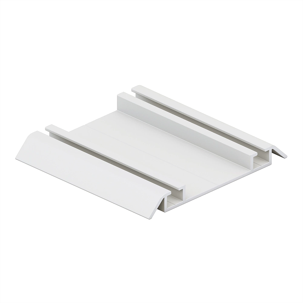 Направляющие для дверей-купе L 1183 мм верх/низ алюминий белый муар