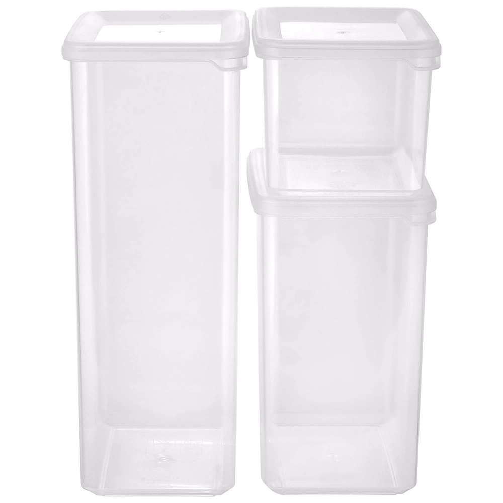 Банка для сыпучих продуктов HELSINKI 1,1 л пластик прозрачный