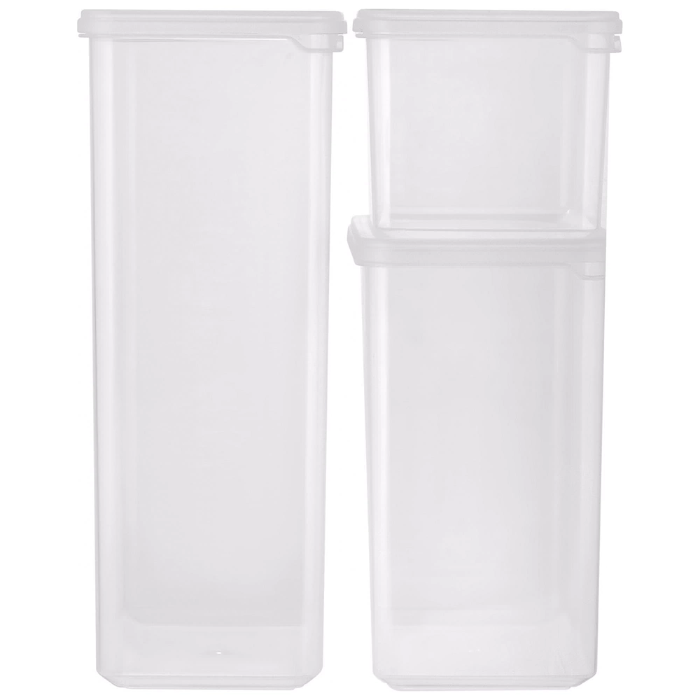 Банка для сыпучих продуктов HELSINKI 1,1 л пластик прозрачный