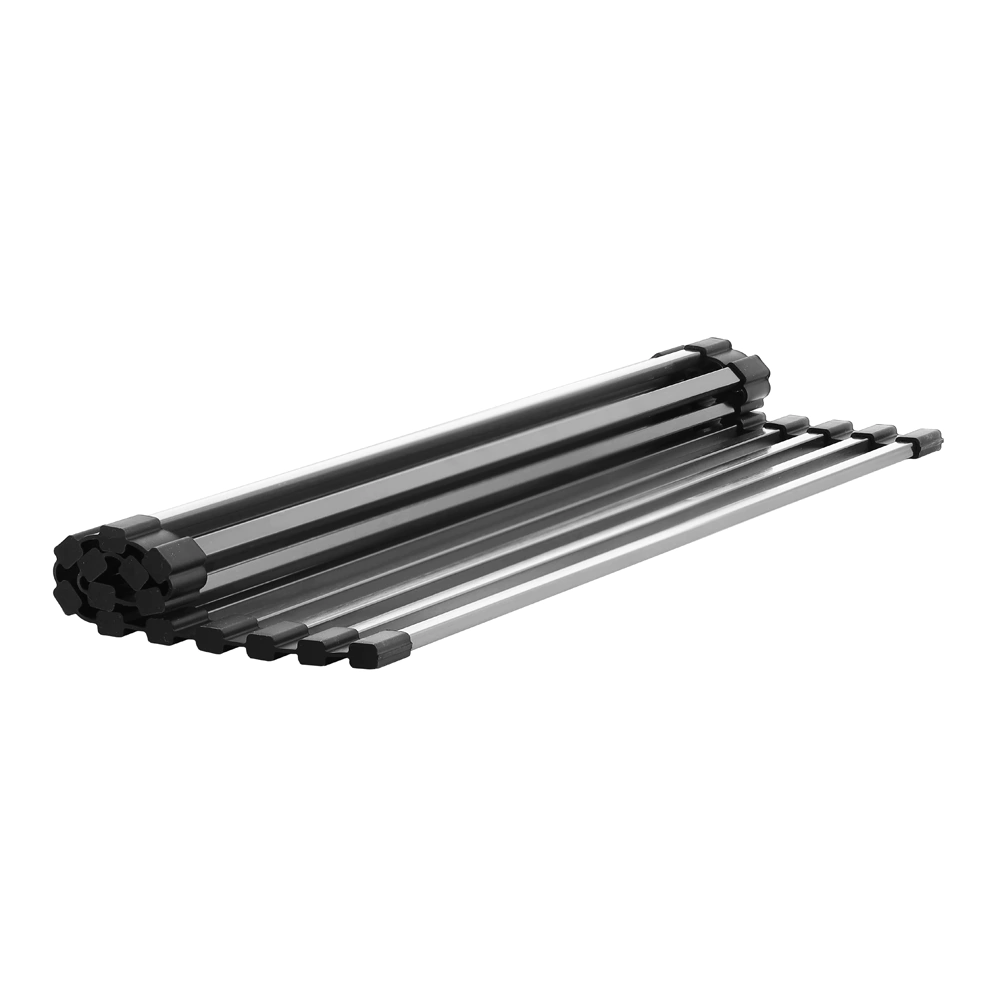 Ролл-мат складной для сушки посуды KITRO черный