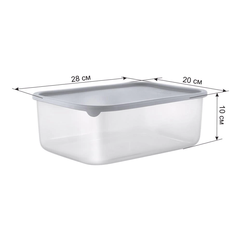 Контейнер для продуктов негерметичный 4,5 л Маус пластик Sugar&Spice