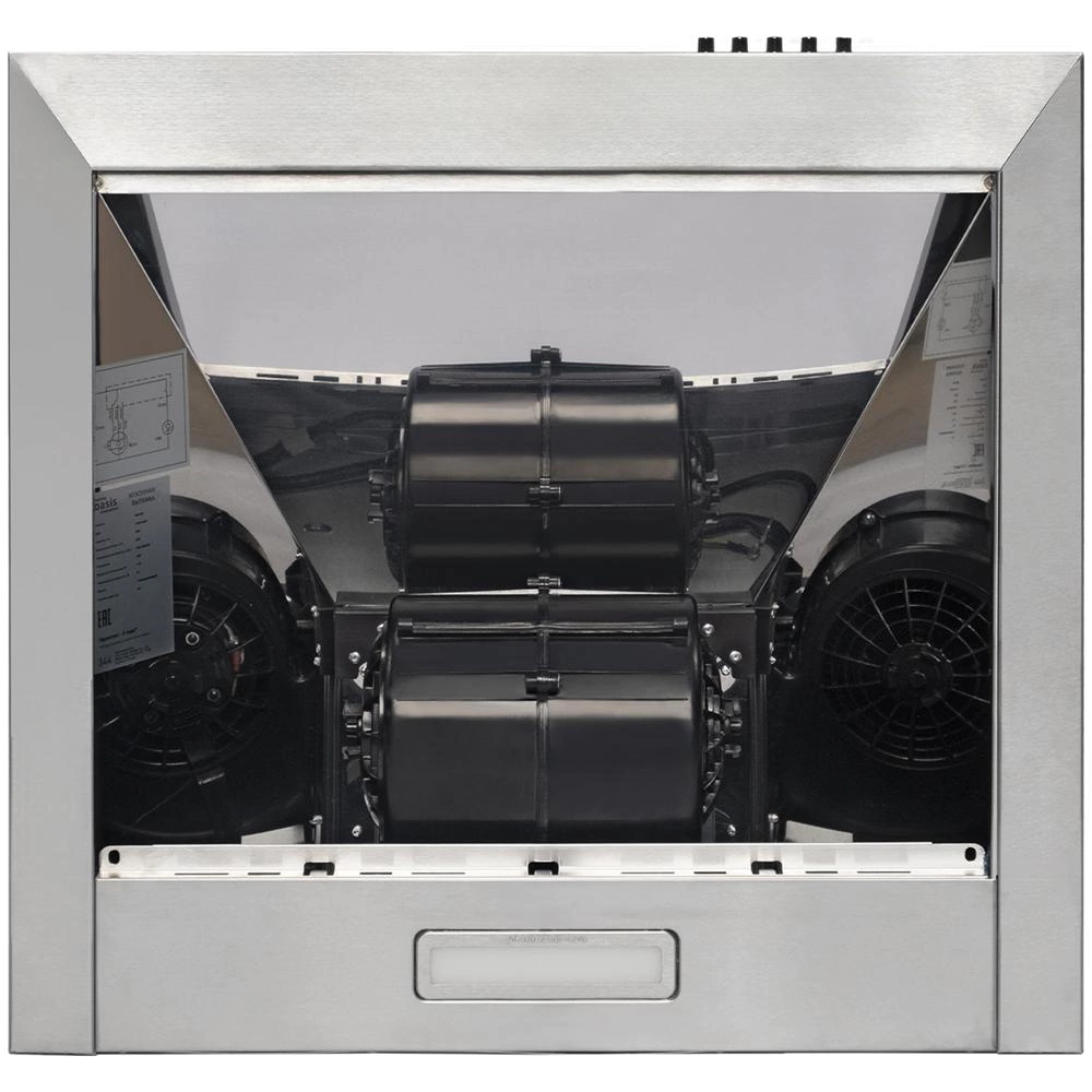 Вытяжка купольная сталь 50 см Oasis KB-50S 600 м3/ч