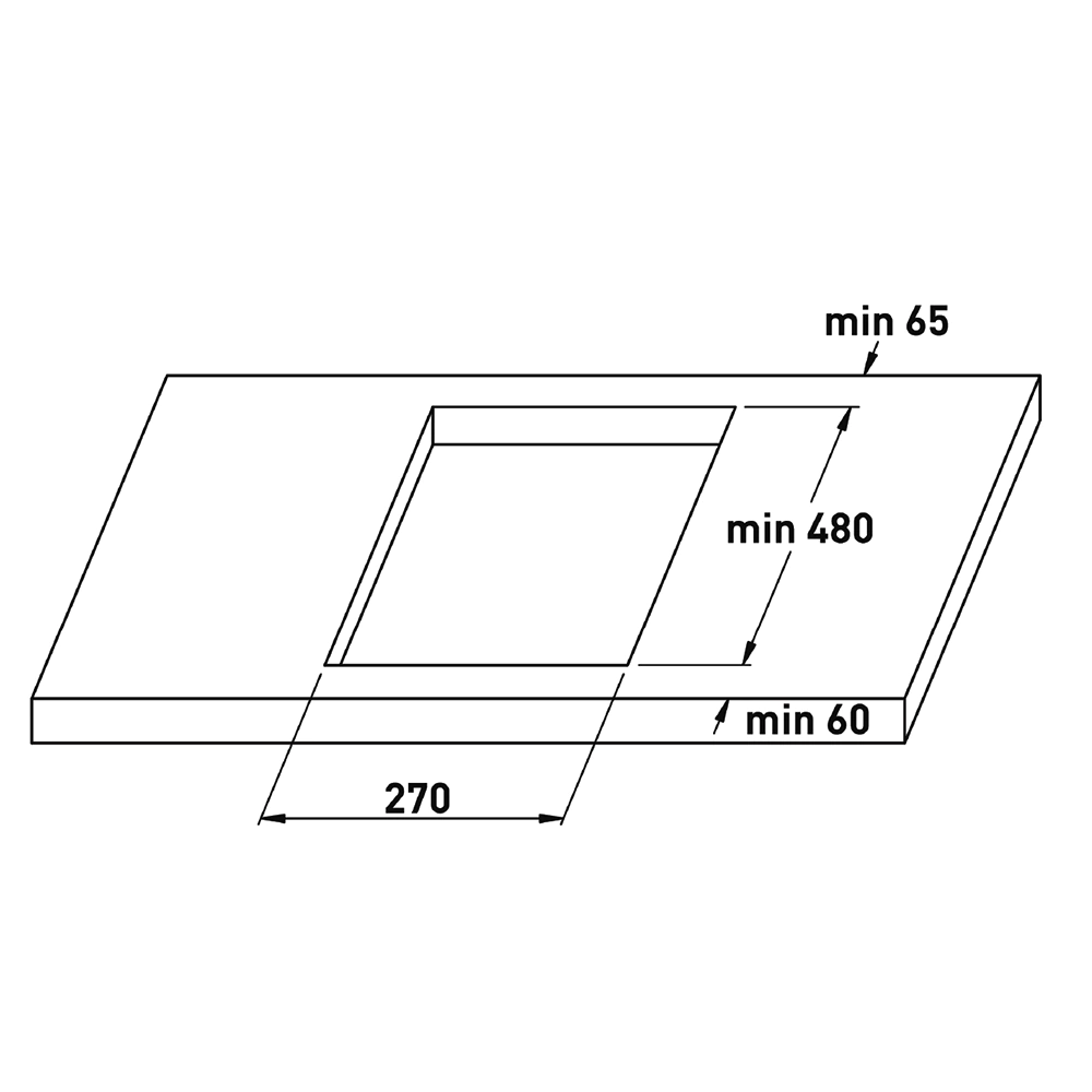 Газовая варочная панель Oasis P-GWD белая 30 см