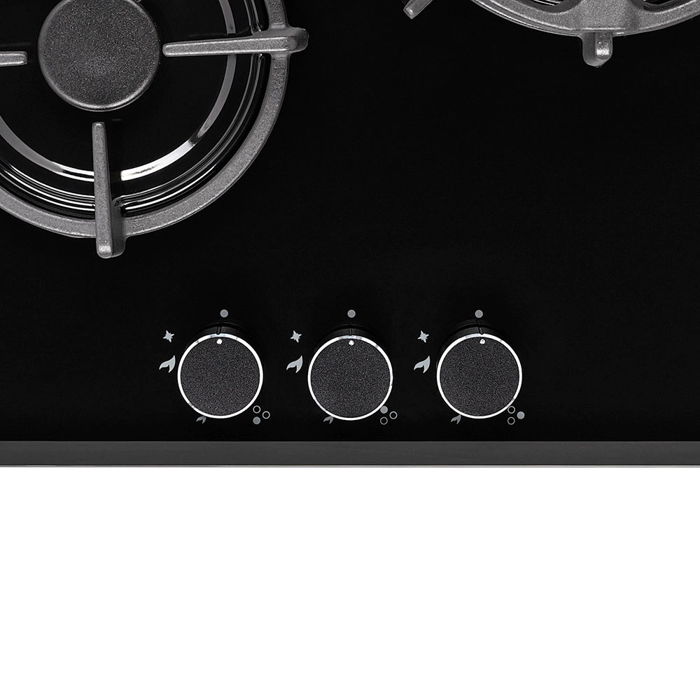 Газовая варочная поверхность черная 45 см KRONA FIERO 45 BL