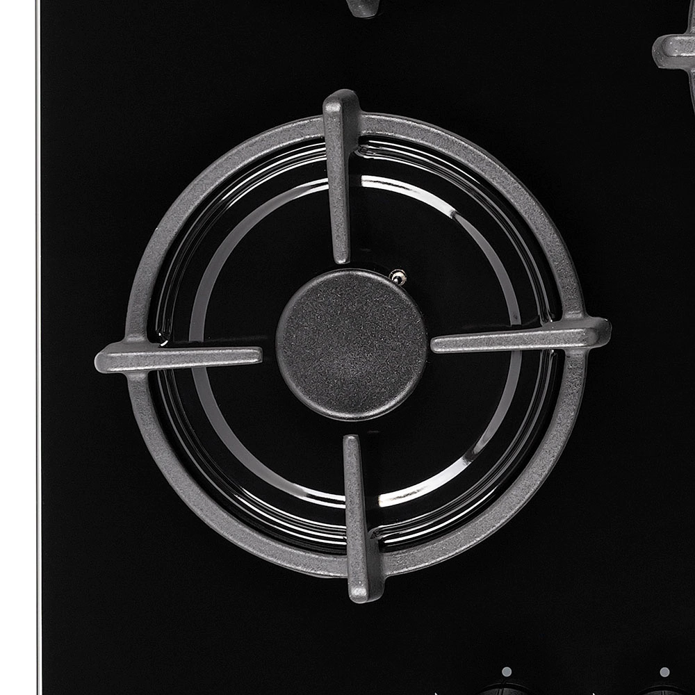 Газовая варочная поверхность черная 45 см KRONA FIERO 45 BL