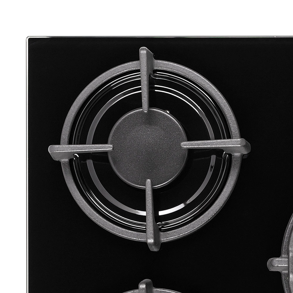 Газовая варочная поверхность черная 45 см KRONA FIERO 45 BL