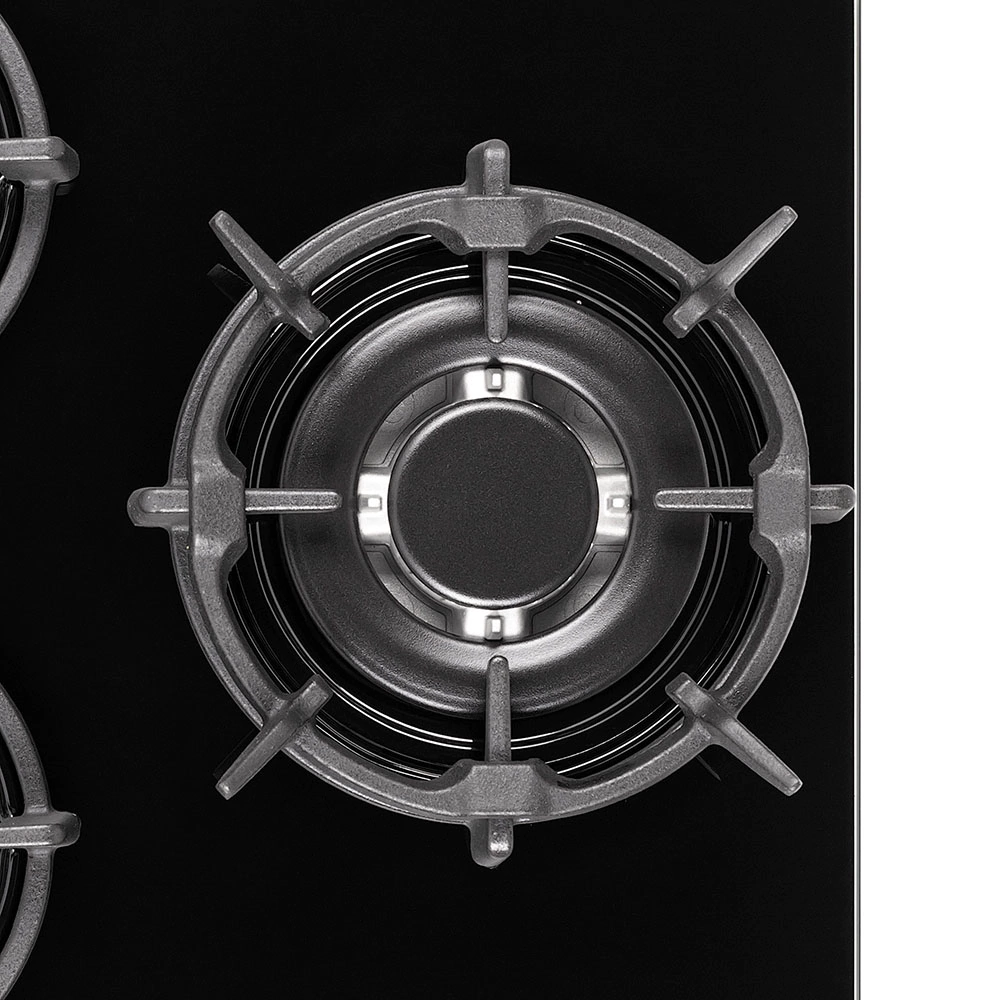 Газовая варочная поверхность черная 45 см KRONA FIERO 45 BL