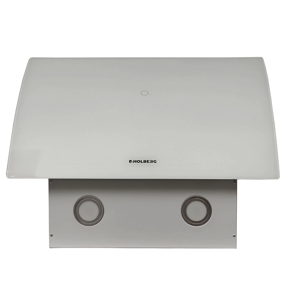 Вытяжка наклонная белая 60 см HOLBERG Luna 600TW HP 900 м3/ч