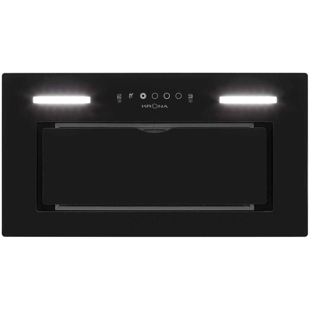 Вытяжка полновстраиваемая черная 60 см KRONA ASPEN 600 BLACK 900 м3/ч