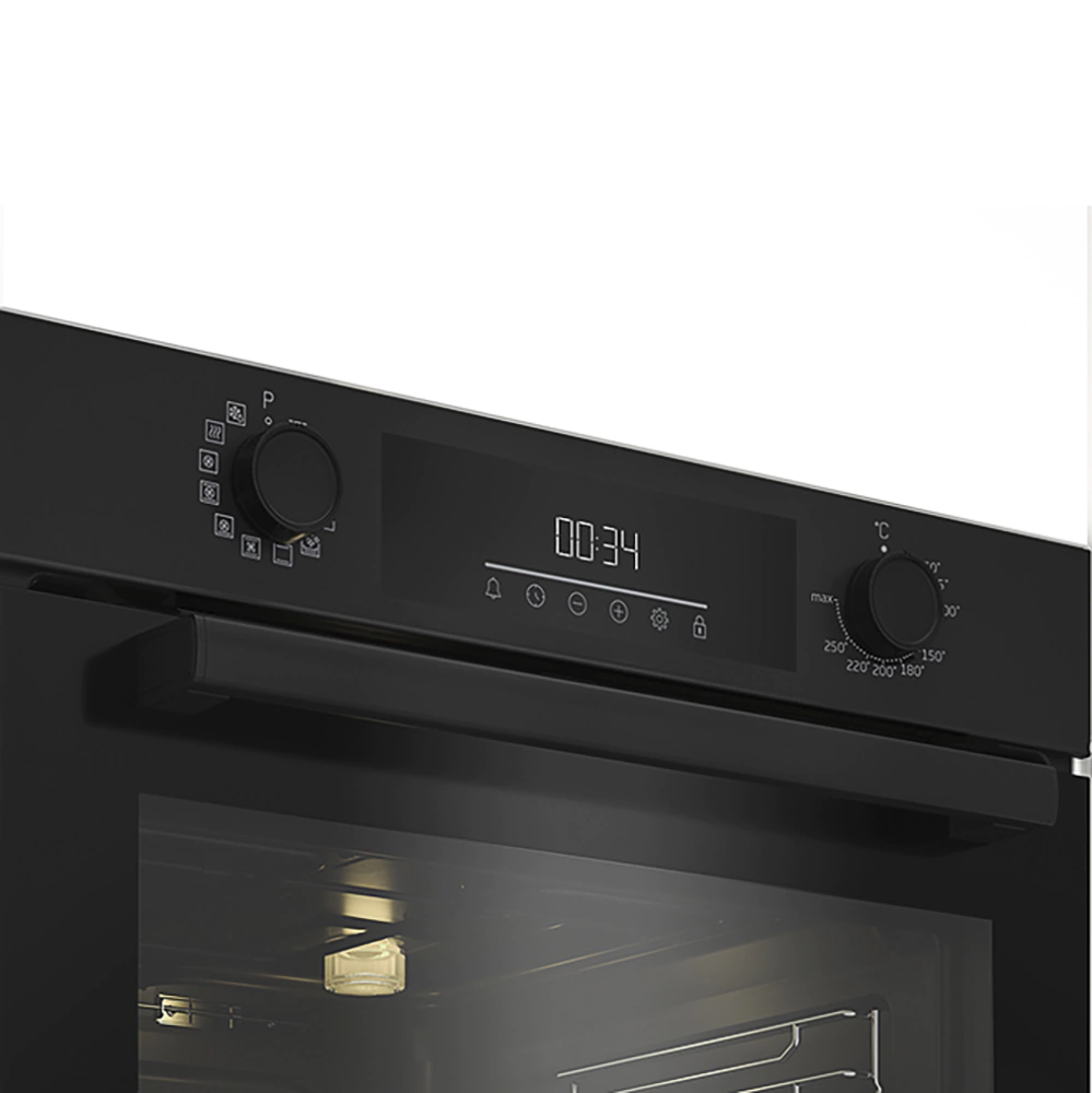 Духовой шкаф электрический черный 60 см Beko BBIM11301B