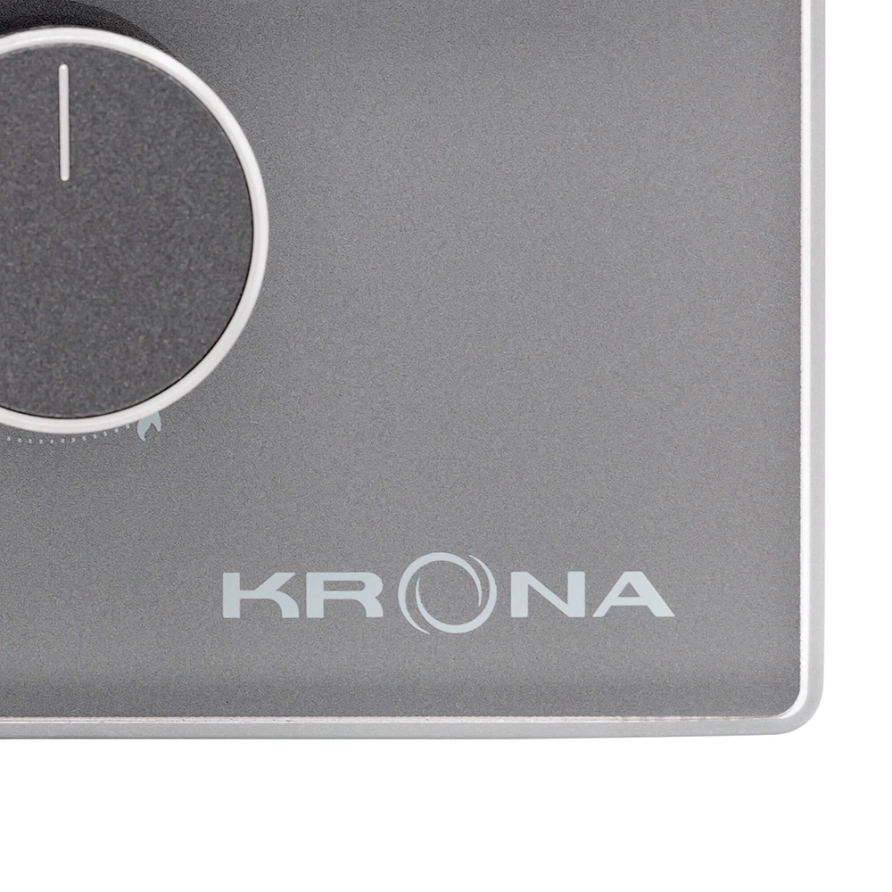 Газовая варочная поверхность серая 60 см KRONA MYSTERIUM gh 60 GR