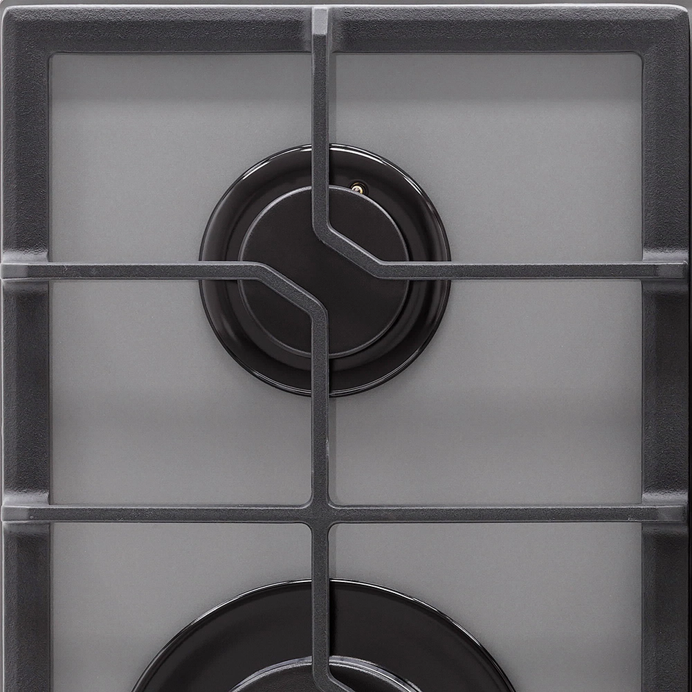 Газовая варочная поверхность серая 60 см KRONA MYSTERIUM gh 60 GR