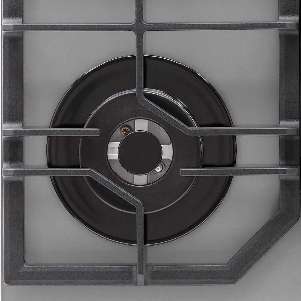 Газовая варочная поверхность серая 60 см KRONA MYSTERIUM gh 60 GR