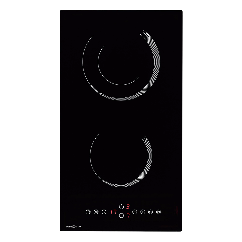 Электрическая варочная поверхность черная 30 см KRONA ORSA 30 BL