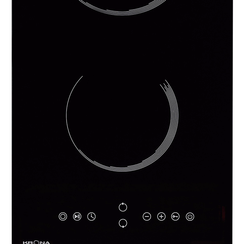 Электрическая варочная поверхность черная 30 см KRONA ORSA 30 BL