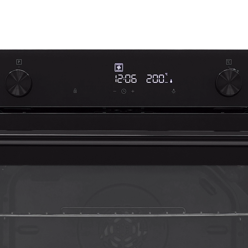 Духовой шкаф электрический черый 45 см KRONA PARABEL 45H BL/BL