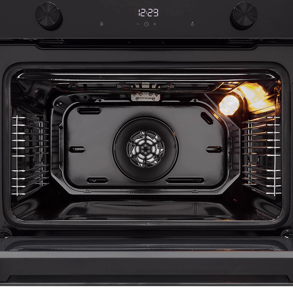 Духовой шкаф электрический черый 45 см KRONA PARABEL 45H BL/BL