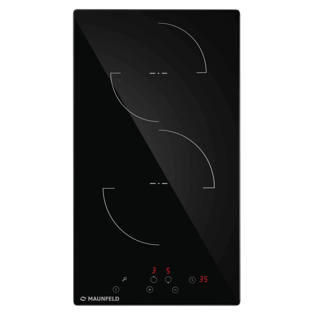 Электрическая варочная поверхность черная 30 см MAUNFELD AVCE3023BK