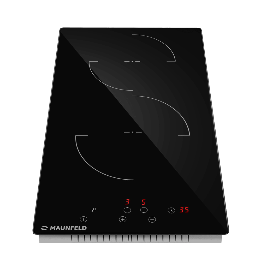 Электрическая варочная поверхность черная 30 см MAUNFELD AVCE3023BK