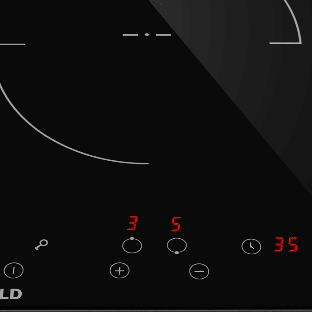Электрическая варочная поверхность черная 30 см MAUNFELD AVCE3023BK