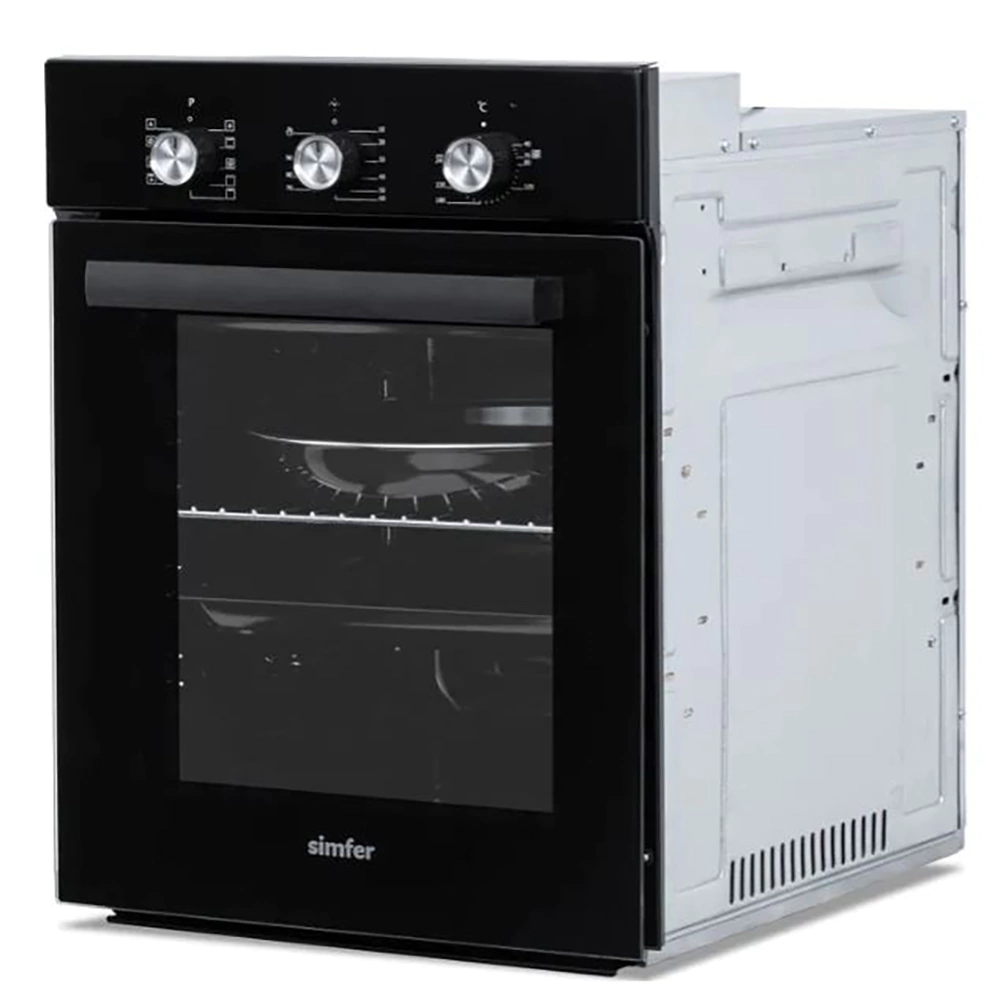 Духовой шкаф электрический черный 45 см Simfer B4EB19070