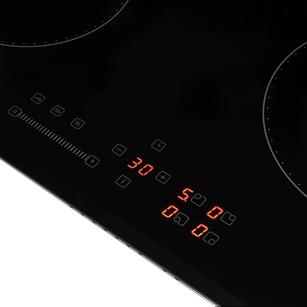 Электрическая варочная панель черная 60 см Hyundai HHE 6451 BG