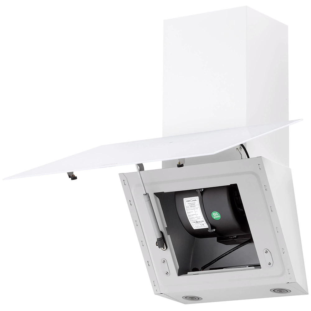 Вытяжка наклонная белая 60 см KRONA BELINDA 600 1000 м3/ч