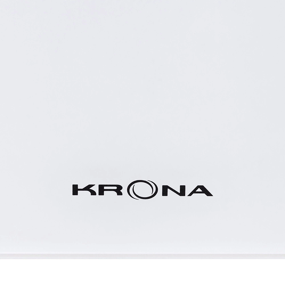 Вытяжка наклонная белая 60 см KRONA BELINDA 600 1000 м3/ч