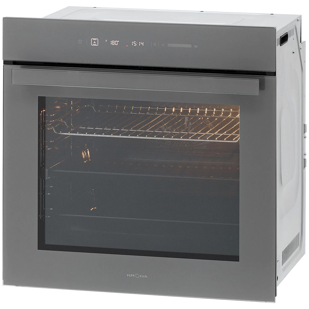 Духовой шкаф электрический серый 60 см KRONA MYSTERIUM max 60 GR