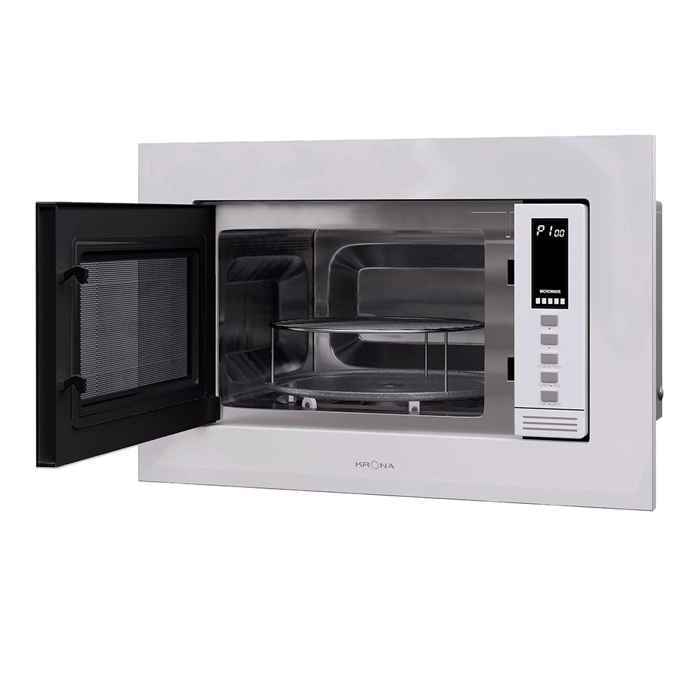 Микроволновая печь встраиваемая белая KRONA LAUNE 60 WH DOTS K