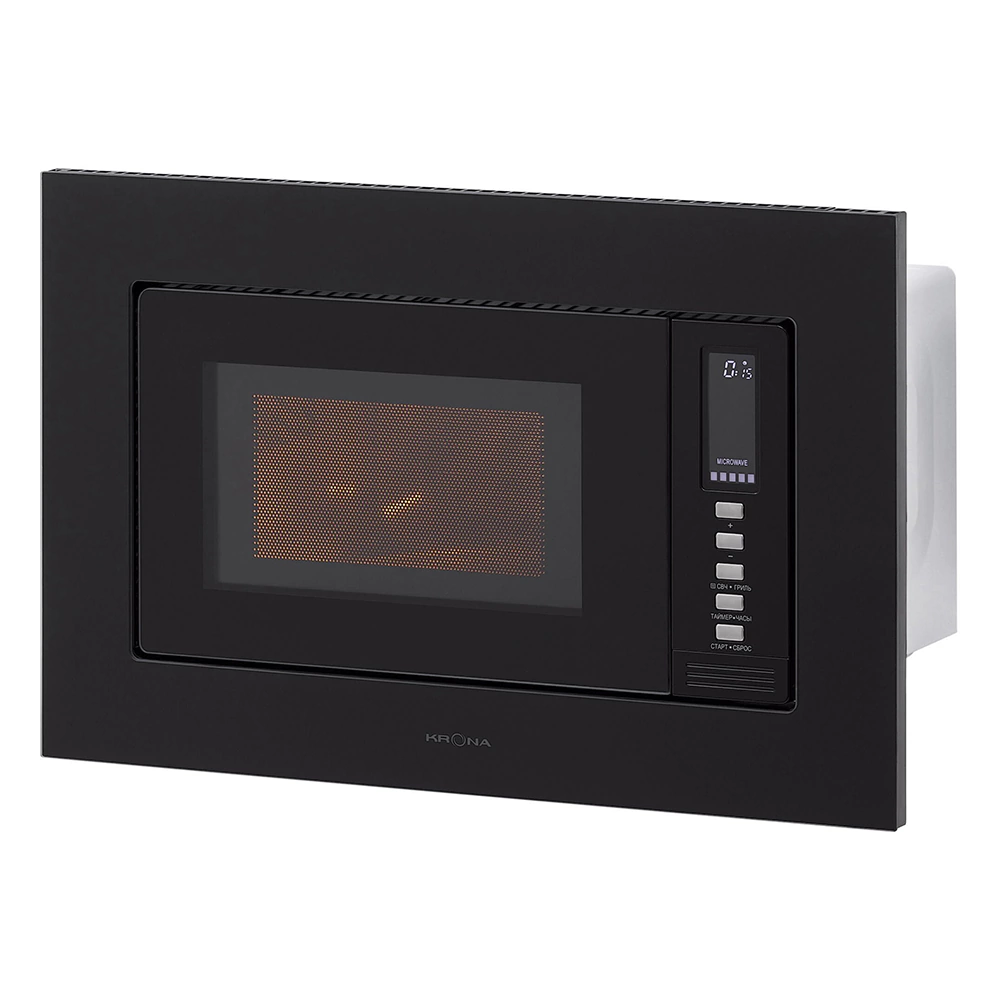 Микроволновая печь встраиваемая черная KRONA WINDEN 60 BL