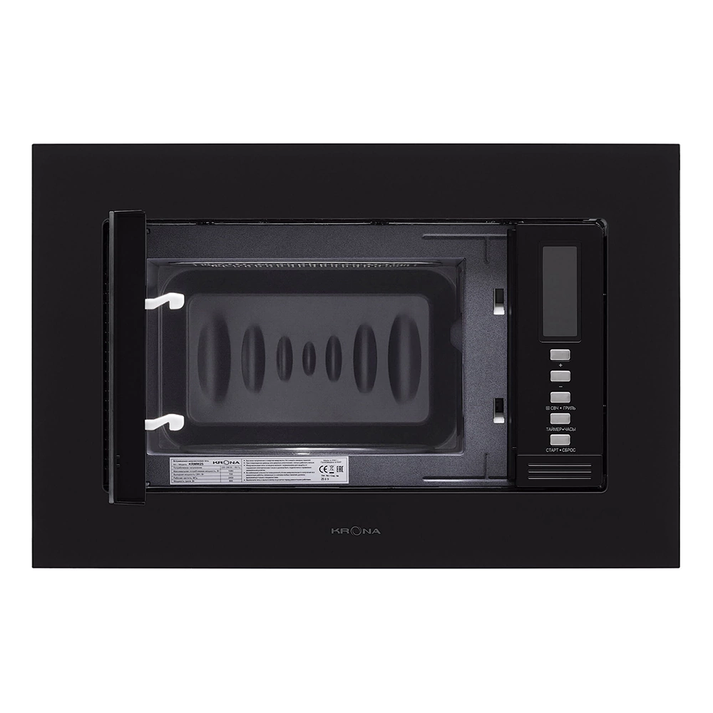 Микроволновая печь встраиваемая черная KRONA WINDEN 60 BL