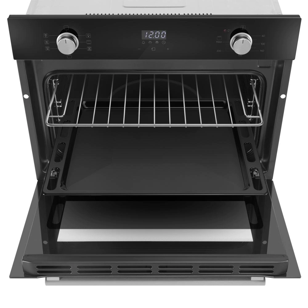 Духовой шкаф электрический черный 60 см MAUNFELD AMCO537GB