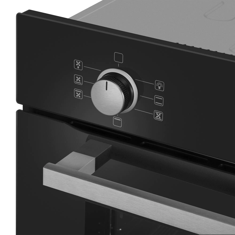 Духовой шкаф электрический черный 60 см MAUNFELD AMCO537GB