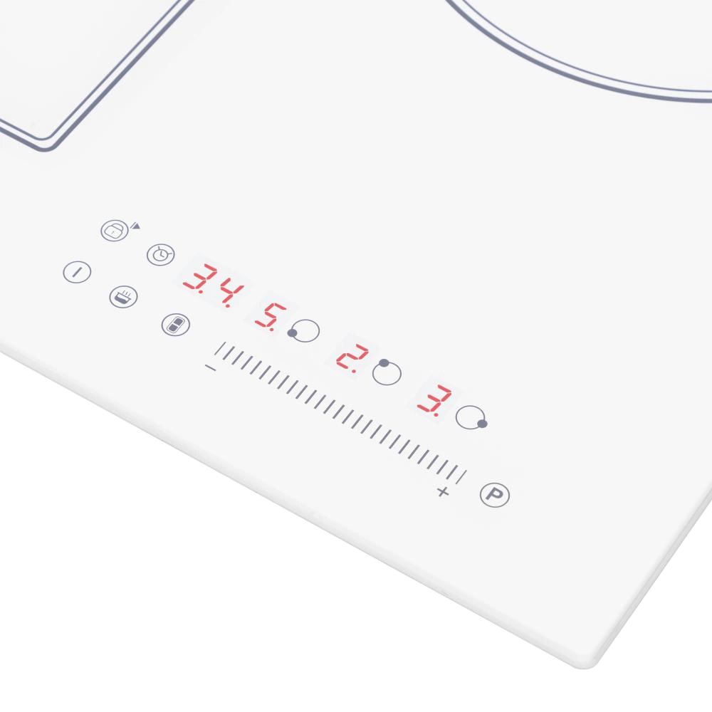 Индукционная варочная панель бел 45 см MAUNFELD CVI453SBWH Inverter