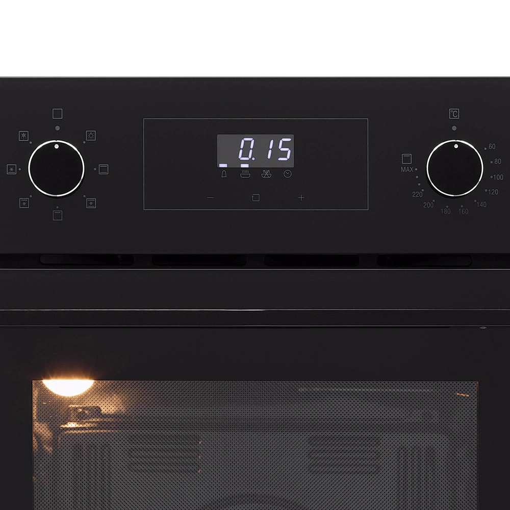 Духовой шкаф электрический черный 45 см KRONA RITUS 45 BL/BL G2