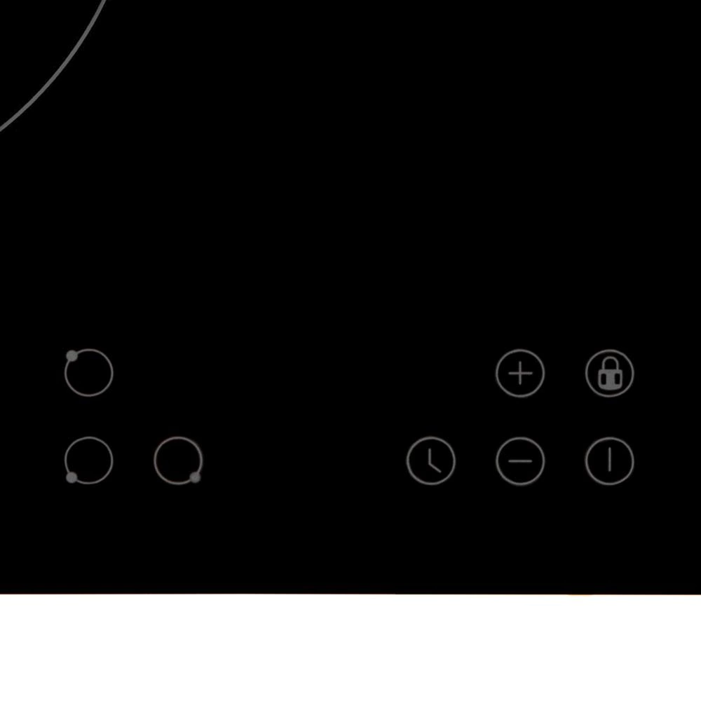 Электрическая варочная панель черная 45 см Oasis P-3SBS