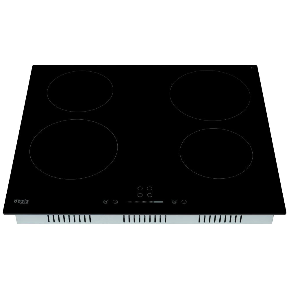 Электрическая варочная панель черная 60 см Oasis P-SBT