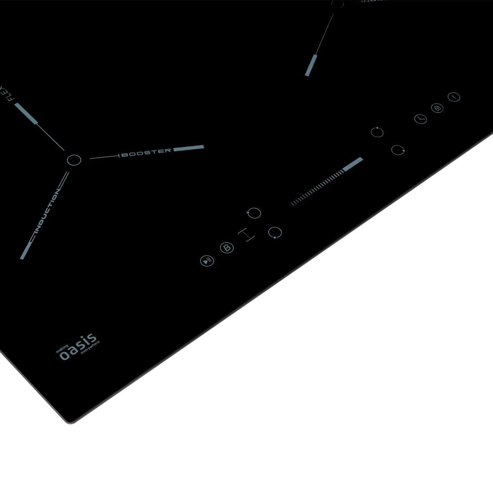 Индукционная варочная панель черная 60 см Oasis P-EBGD